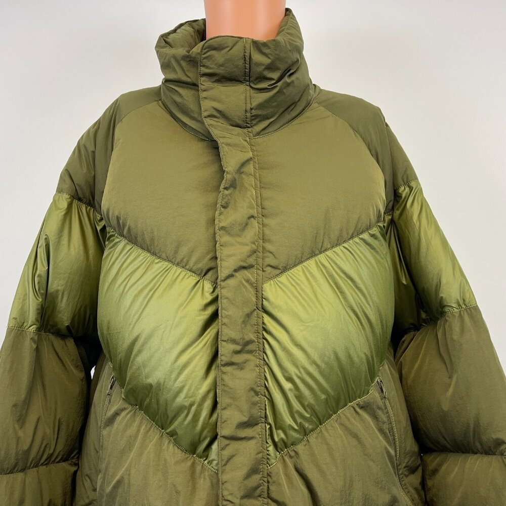 Nike Sportswear Down Puffy Jacket Mens Size 2XLT Olive Green Primaloft